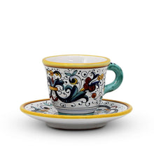 Load image into Gallery viewer, Espresso cup and saucer
