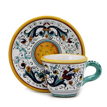 Load image into Gallery viewer, Espresso cup and saucer
